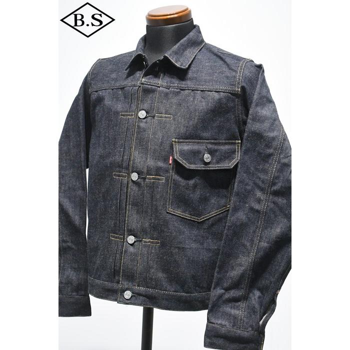 デラックスウエア DELUXEWARE (新価格) デニムジャケット 1949XJ VINTAGE FIRST JACKET INDIGO ノンウォッシュの画像