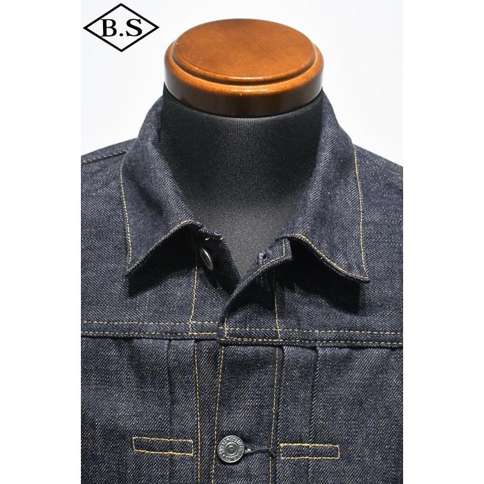 デラックスウエア DELUXEWARE (新価格) デニムジャケット 1949XJ VINTAGE FIRST JACKET INDIGO ノンウォッシュの画像