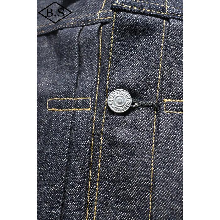 デラックスウエア DELUXEWARE (新価格) デニムジャケット 1949XJ VINTAGE FIRST JACKET INDIGO ノンウォッシュの画像
