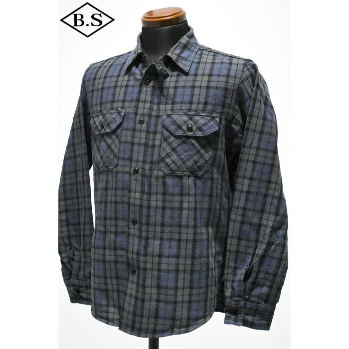 DELUXEWARE（デラックスウエア） 長袖シャツ MV-16 ROYAL BLACK WATCH