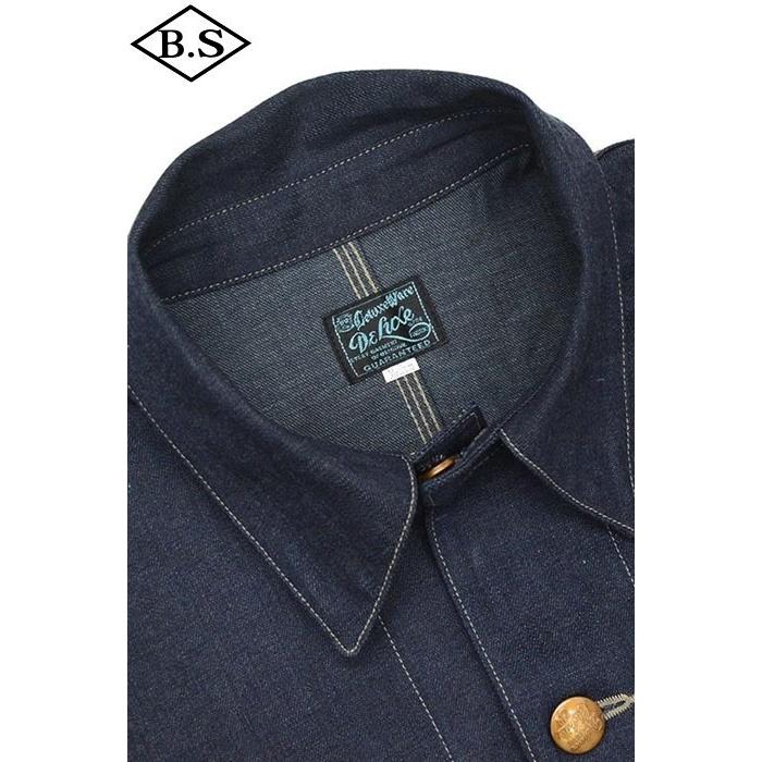デラックスウエア DELUXEWARE デニムジャケット 111XX 40S DENIM COVERALL INDIGOの画像