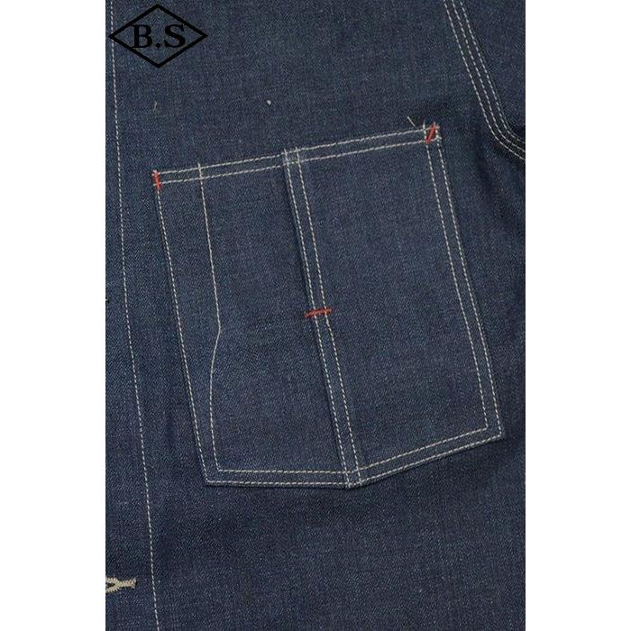 デラックスウエア DELUXEWARE デニムジャケット 111XX 40S DENIM COVERALL INDIGOの画像