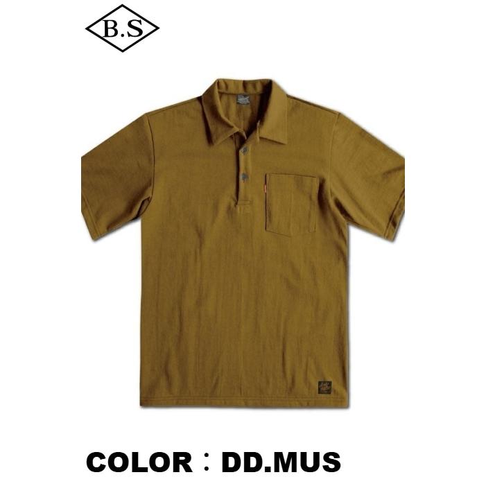 DELUXEWARE（デラックスウエア） ポロシャツ OCTS-00 OPEN COLLAR T
