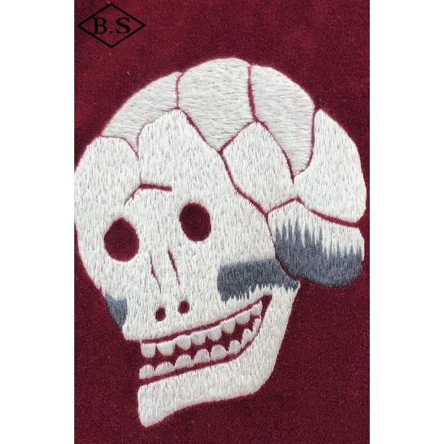 ダッパーズ Dapper’s アウター LOT1665 Limited Edition Skull Bone Souvenir Jacketの画像
