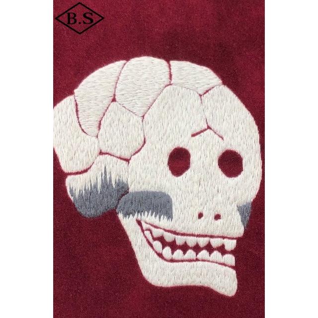 ダッパーズ Dapper’s アウター LOT1665 Limited Edition Skull Bone Souvenir Jacketの画像
