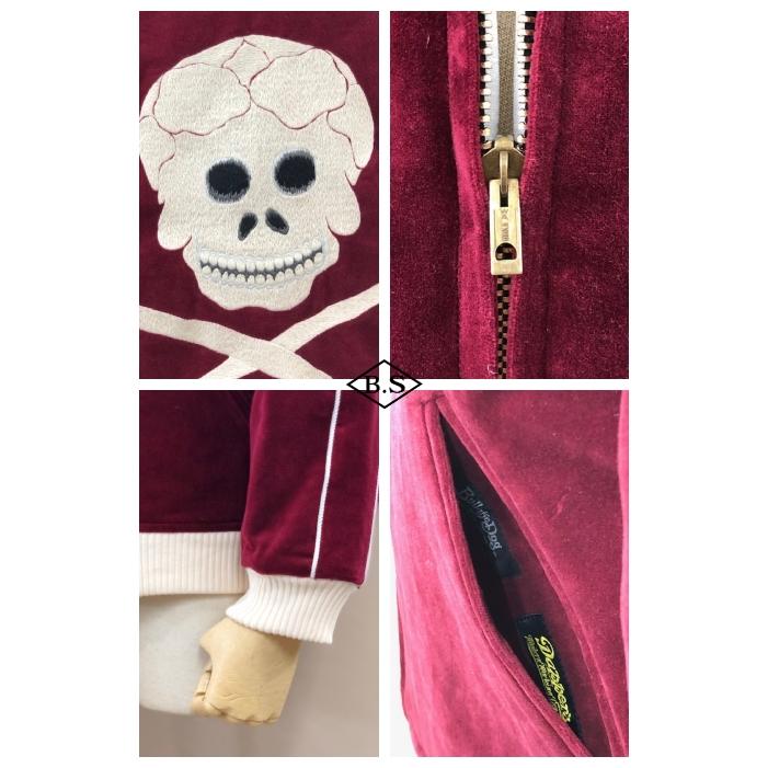 ダッパーズ Dapper’s アウター LOT1665 Limited Edition Skull Bone Souvenir Jacketの画像