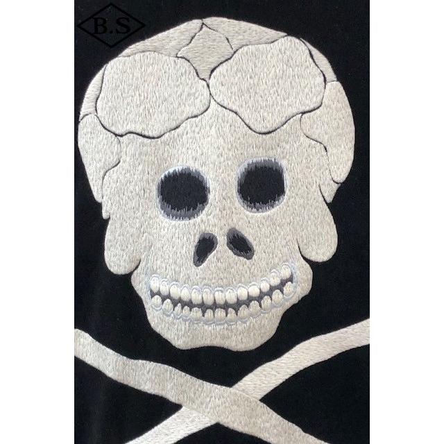 ダッパーズ Dapper’s アウター LOT1665 Limited Edition Skull Bone Souvenir Jacketの画像