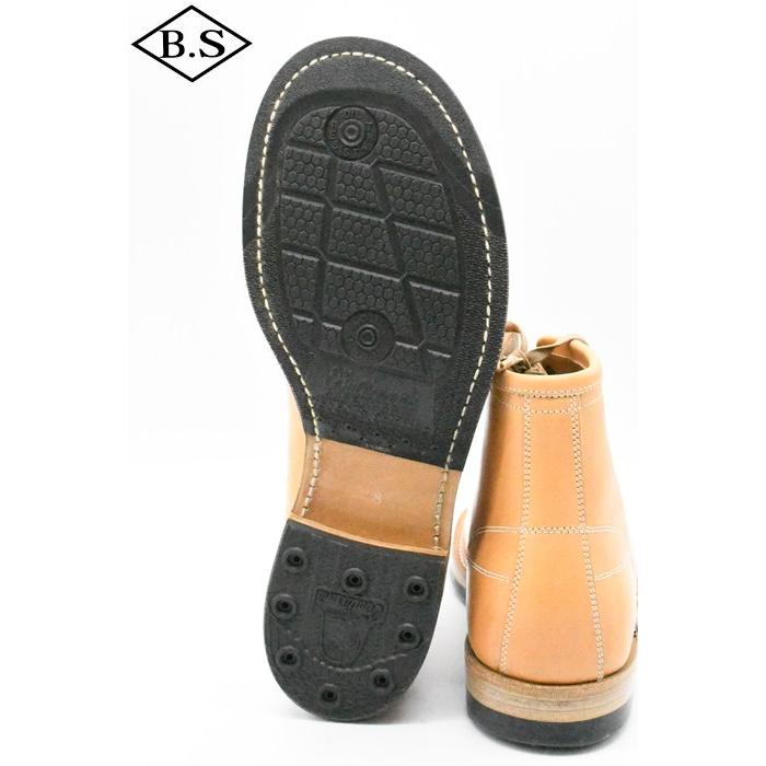 ダッパーズ ブーツ Dapper's LOT1152Classical Lineman Boots NATURAL（Horse Butt）の画像