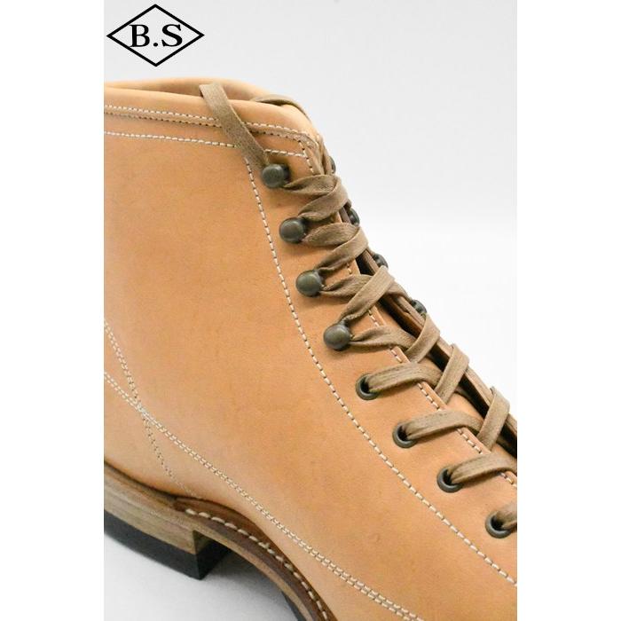 ダッパーズ ブーツ Dapper's LOT1152Classical Lineman Boots NATURAL（Horse Butt）の画像