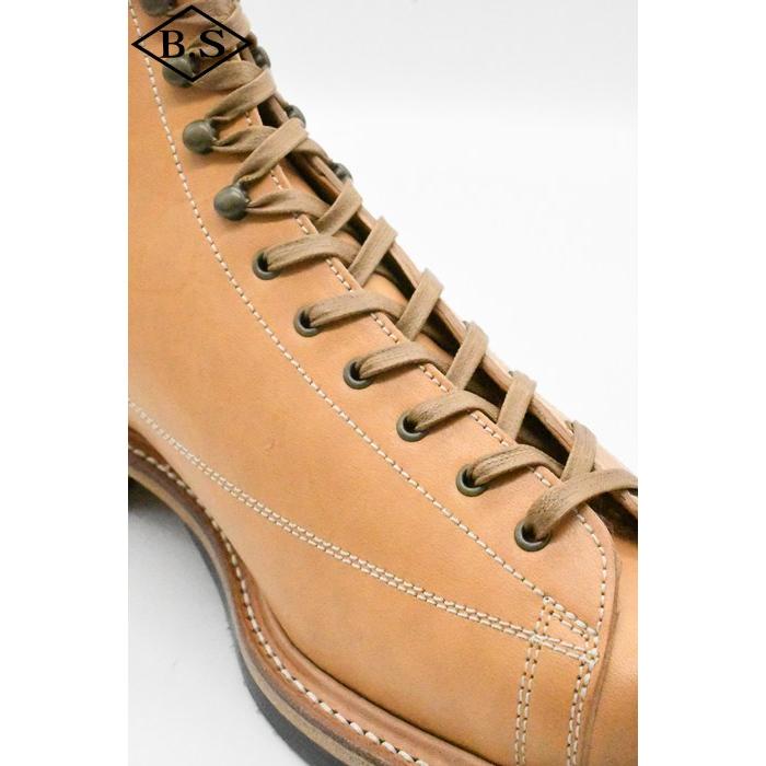 ダッパーズ ブーツ Dapper's LOT1152Classical Lineman Boots NATURAL（Horse Butt）の画像