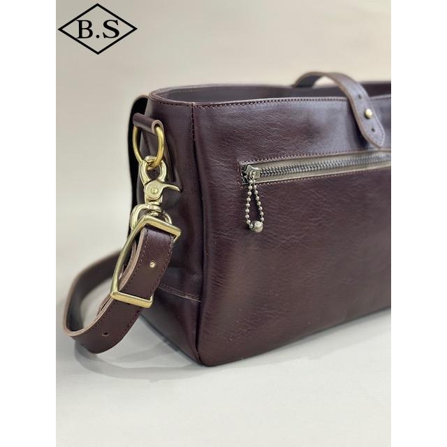 ダッパーズ Dapper's レザーショルダーバッグ LOT1721 Horsehide