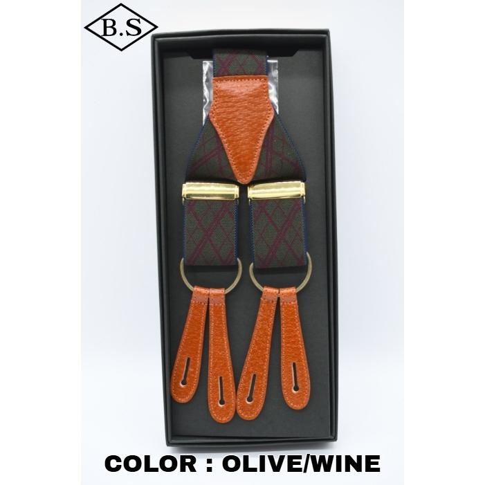 ダッパーズ Dapper's サスペンダー LOT1750B Classical Suspenders by