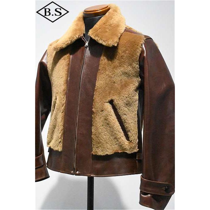 ダッパーズ Dapper's レザージャケット LOT173630's BlockBilt Grizzly