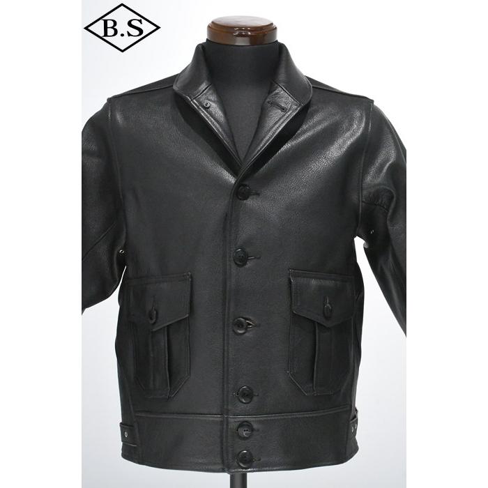 DAPPER'S ダッパーズ　A-1タイプレザージャケット　新品　サイズ36 新入荷> Dapper's Lot1743 30's Style A-1 Type Goatskin Leather