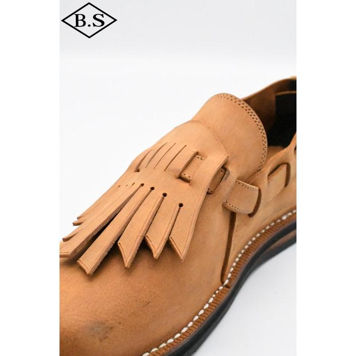 ダッパーズ Dapper's サンダル LOT1768 Hairline Finish Leather Slip