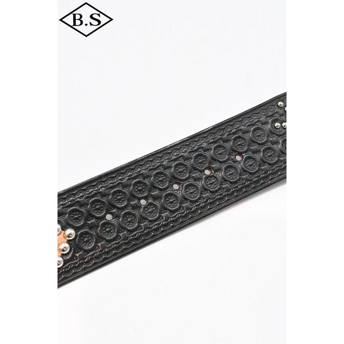 ダッパーズ Dapper’s ベルトLOT1791 1940’s Style Studs Belt Made by ACE WESTERN BELTSの画像