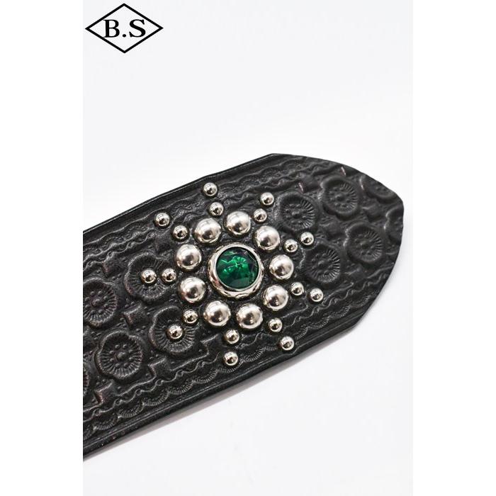 ダッパーズ Dapper’s ベルトLOT1791 1940’s Style Studs Belt Made by ACE WESTERN BELTSの画像