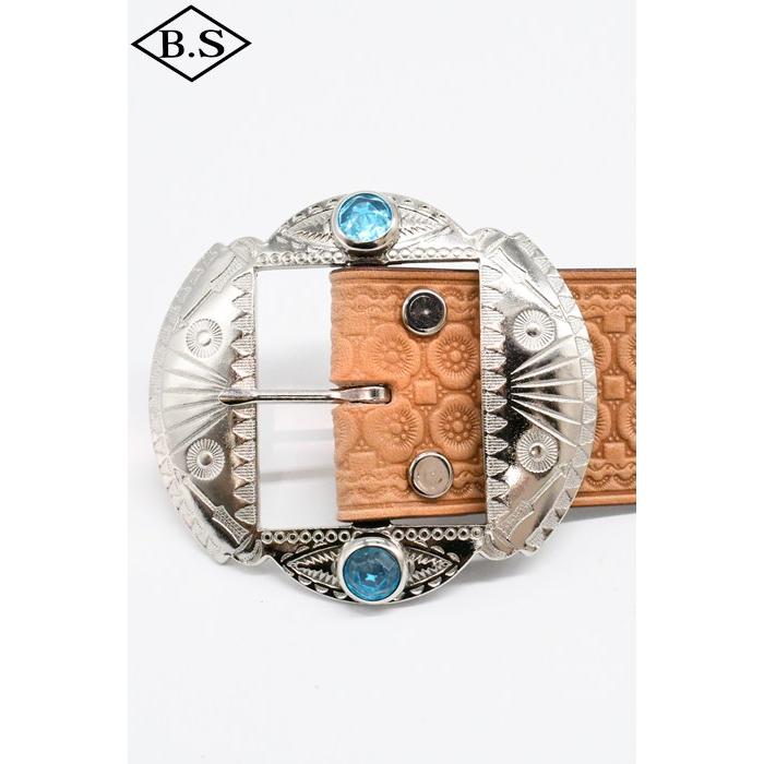 ダッパーズ Dapper’s ベルトLOT1791 1940’s Style Studs Belt Made by ACE WESTERN BELTSの画像