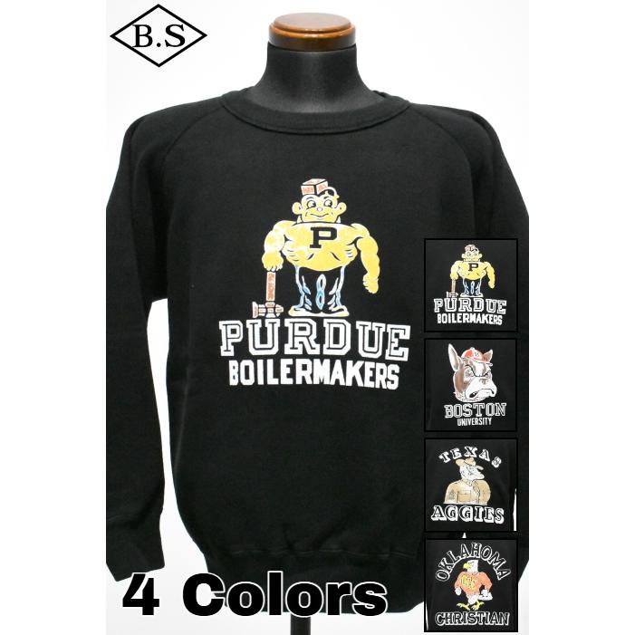 ダッパーズ Dapper's スウェット 3.mm Binder Crew Neck Sweat Flocky