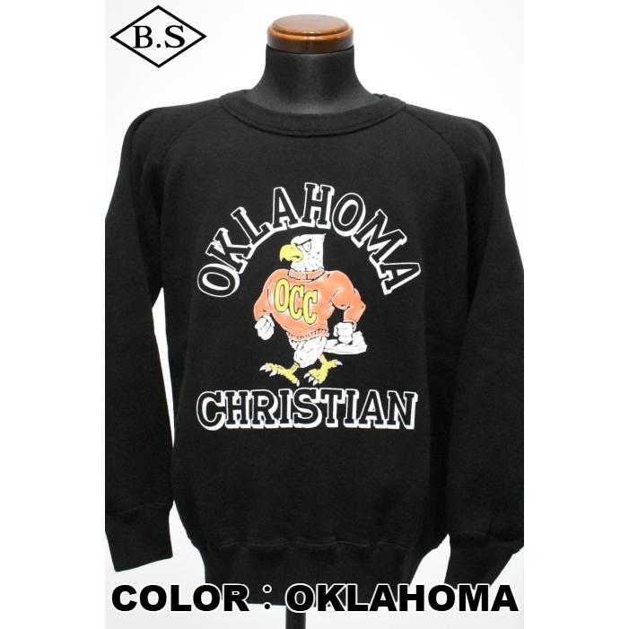 ダッパーズ Dapper's スウェット 3.mm Binder Crew Neck Sweat Flocky