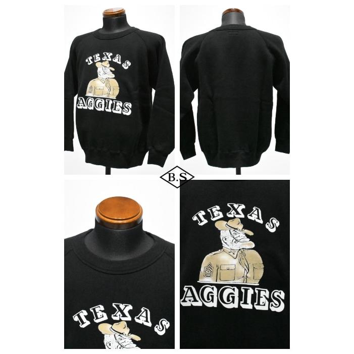 ダッパーズ Dapper's スウェット 3.mm Binder Crew Neck Sweat Flocky