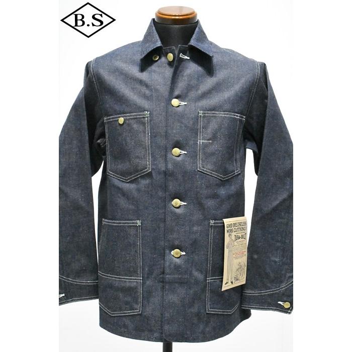 40 DURAーBILT ダッパーズカバーオールスペシャルジャケット Dapper's 【DURA-BILT】 ”JACKETS” 21-J （10oz DENIM） - OLD STAND UP