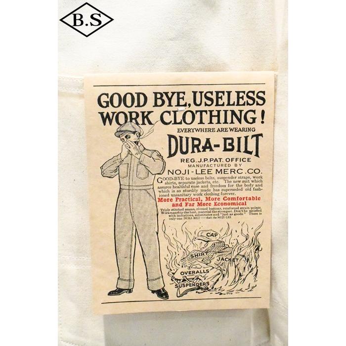 ダッパーズ Dapper’s アウター デュラビルト DURA-BILT Lot.34-J 3SERIES Jackets WHITEの画像