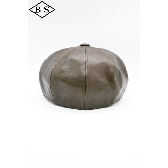 ダッパーズ Dapper's ゴートスキン レザー キャスケット M 帽子 craft-ac_lot1592h
