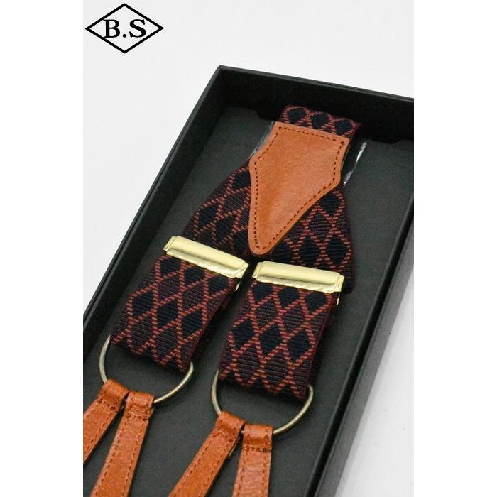 ダッパーズ Dapper's サスペンダー LOT1829B Classical Suspenders by