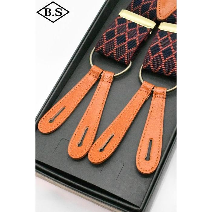 ダッパーズ Dapper's サスペンダー LOT1829B Classical Suspenders by