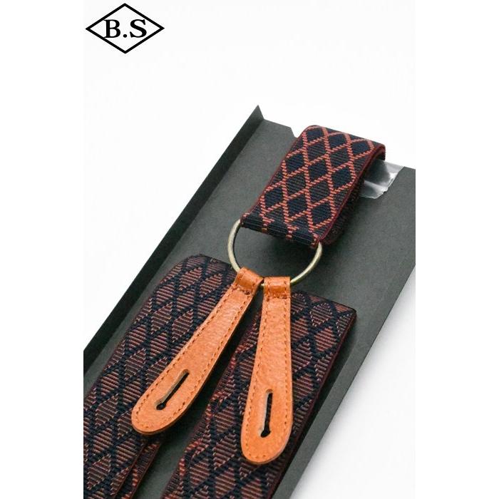 ダッパーズ Dapper's サスペンダー LOT1829B Classical Suspenders by