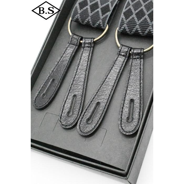 ダッパーズ Dapper's サスペンダー LOT1829B Classical Suspenders by