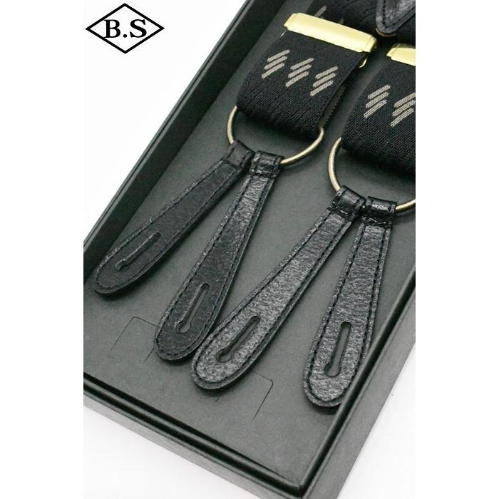 ダッパーズ Dapper's サスペンダー LOT1829B Classical Suspenders by