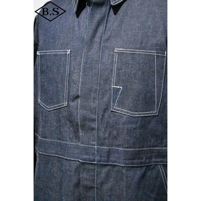 ダッパーズ Dapper’s デュラビルト DURA-BILT アウター Lot.251 N CST "A.F.C" One Piece Suits EMBROIDERY CUSTOM MODEL (10oz INDIGO DENIM)の画像