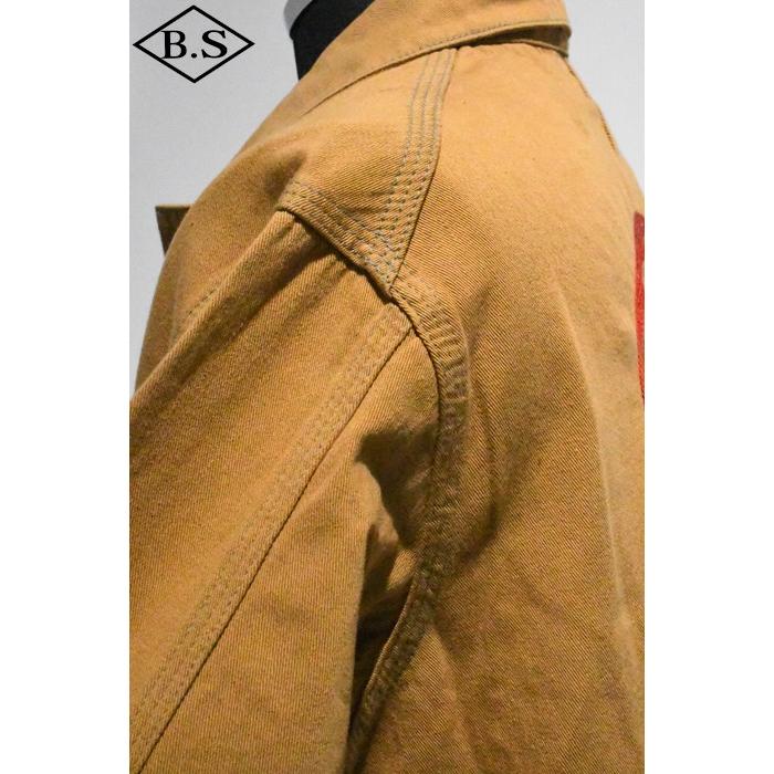 ダッパーズ Dapper’s デュラビルト DURA-BILT アウター Lot.652 SERVICE COAT EMBROIDERY CUSTOM MODELの画像