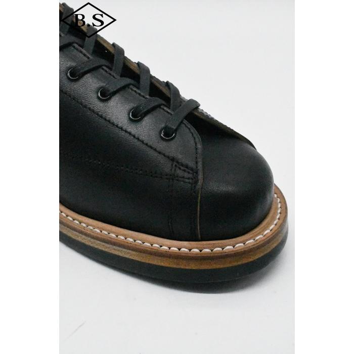 ダッパーズ Dapper's ブーツ LOT1152 Classical Lineman Boots R.BLACK（Brown Base/Horse Butt）の画像