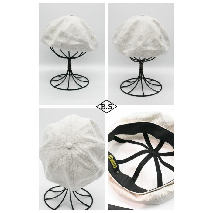 【STORMBECKR】【希少】レザーキャスベレー ダッパーズ Dapper's キャスベレー LOT1862 Classical Linen Casberet