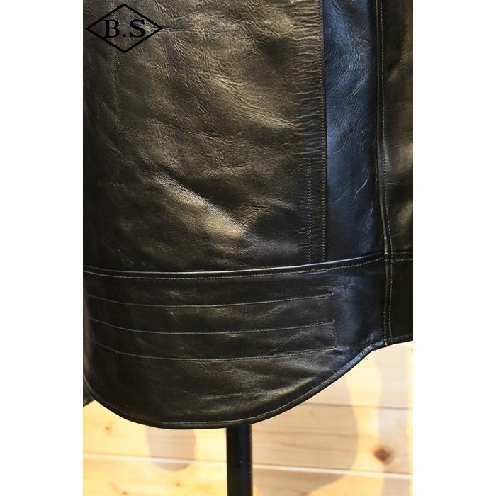 ファインクリーク＆コー FINECREEK＆CO レザージャケット ACJK029 Anderson Black アンダーソンの画像