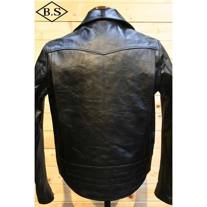 ファインクリーク＆コー FINECREEK＆CO レザージャケット ACJK029 Anderson Black アンダーソンの画像