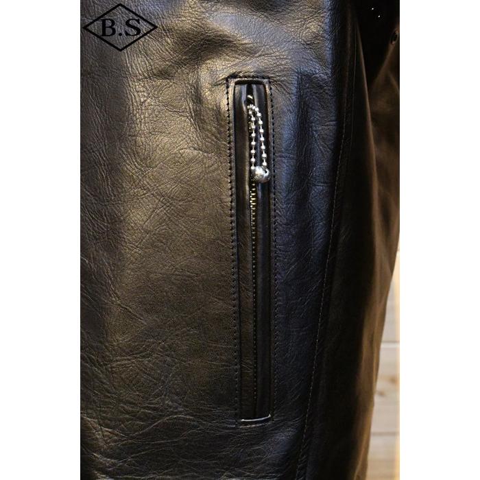 ファインクリーク＆コー FINECREEK＆CO レザージャケット ACJK049 Blue