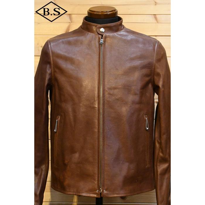 ファインクリーク＆コー FINECREEK＆CO レザージャケット ACJK049 Blue