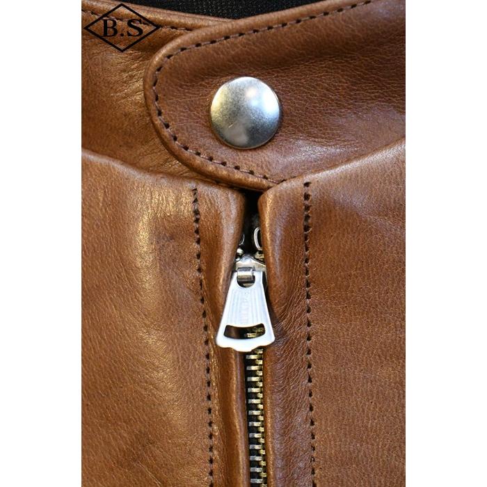 ファインクリーク＆コー FINECREEK＆CO レザージャケット ACJK049 Blue