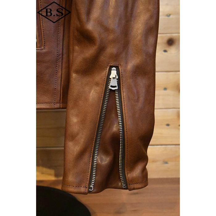 ファインクリーク＆コー FINECREEK＆CO レザージャケット ACJK049 Blue