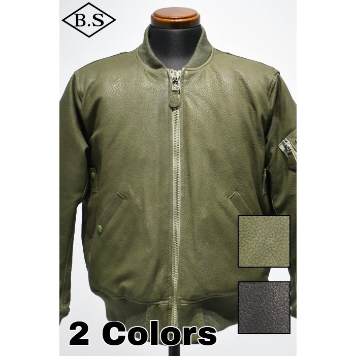 シーワークス CWORKS レザージャケット CWJK028 LEA MA-1タイプ