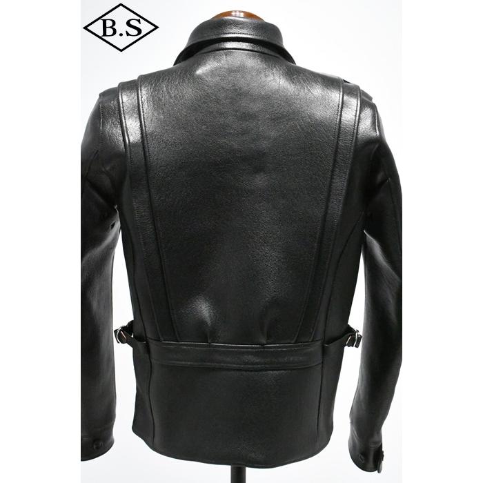 ファインクリーク＆コー FINECREEK＆CO レザージャケット ACJK062 Arrow Goat BLACKの画像