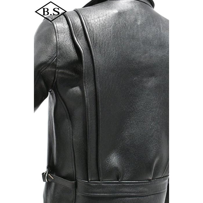 ファインクリーク＆コー FINECREEK＆CO レザージャケット ACJK062 Arrow Goat BLACKの画像