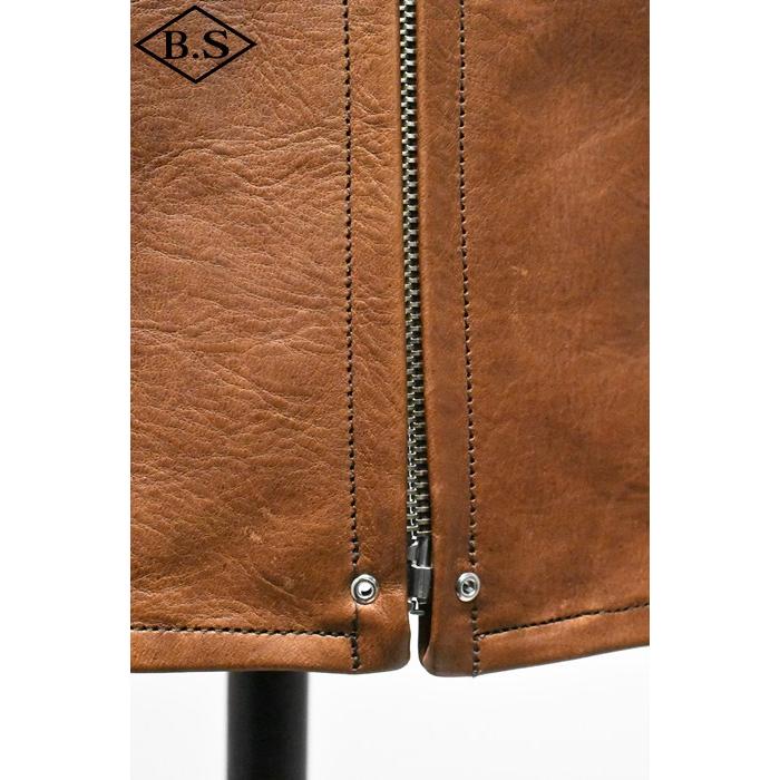 LOST CONTROL◇レザージャケット・ブルゾン/1/羊革/BLK/L13A3-4147