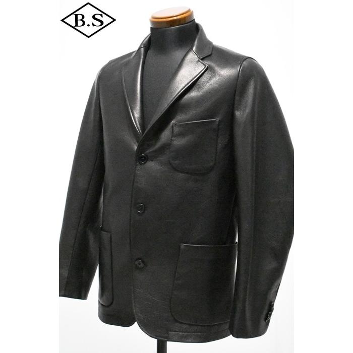 シーワークス CWORKS レザージャケット MOJK011 PARENT / BLACKの画像