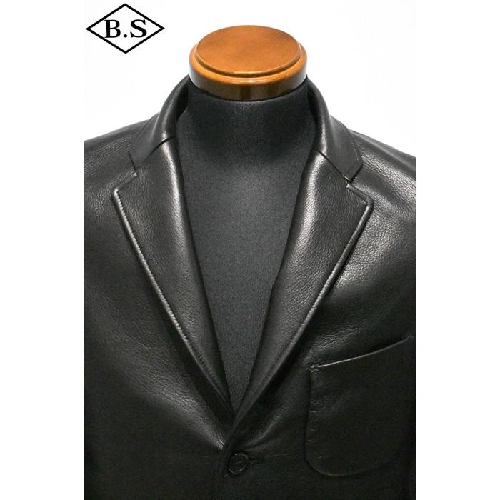 シーワークス CWORKS レザージャケット MOJK011 PARENT / BLACKの画像