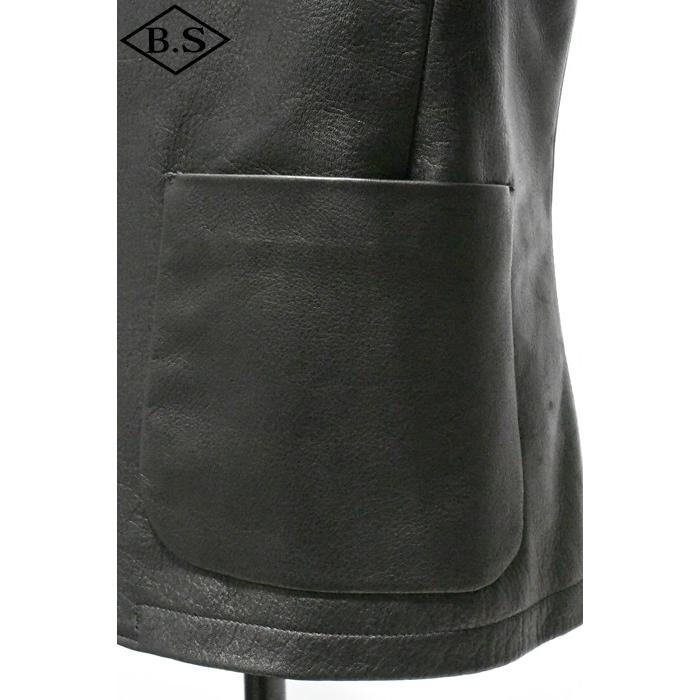 シーワークス CWORKS レザージャケット MOJK011 PARENT / BLACKの画像